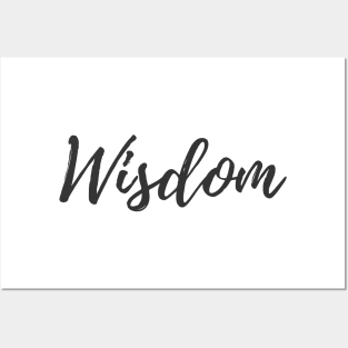 Wisdom - Set Your Intentions - Word of the Year List Posters and Art